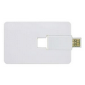 Credit Card USB Flash Drive - 4GB